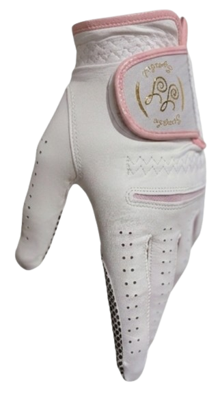 Simple Symbol Edition II SteadyGrip.Ver Golf Glove (White)